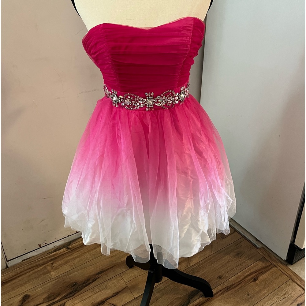 Strapless Prom Dress
